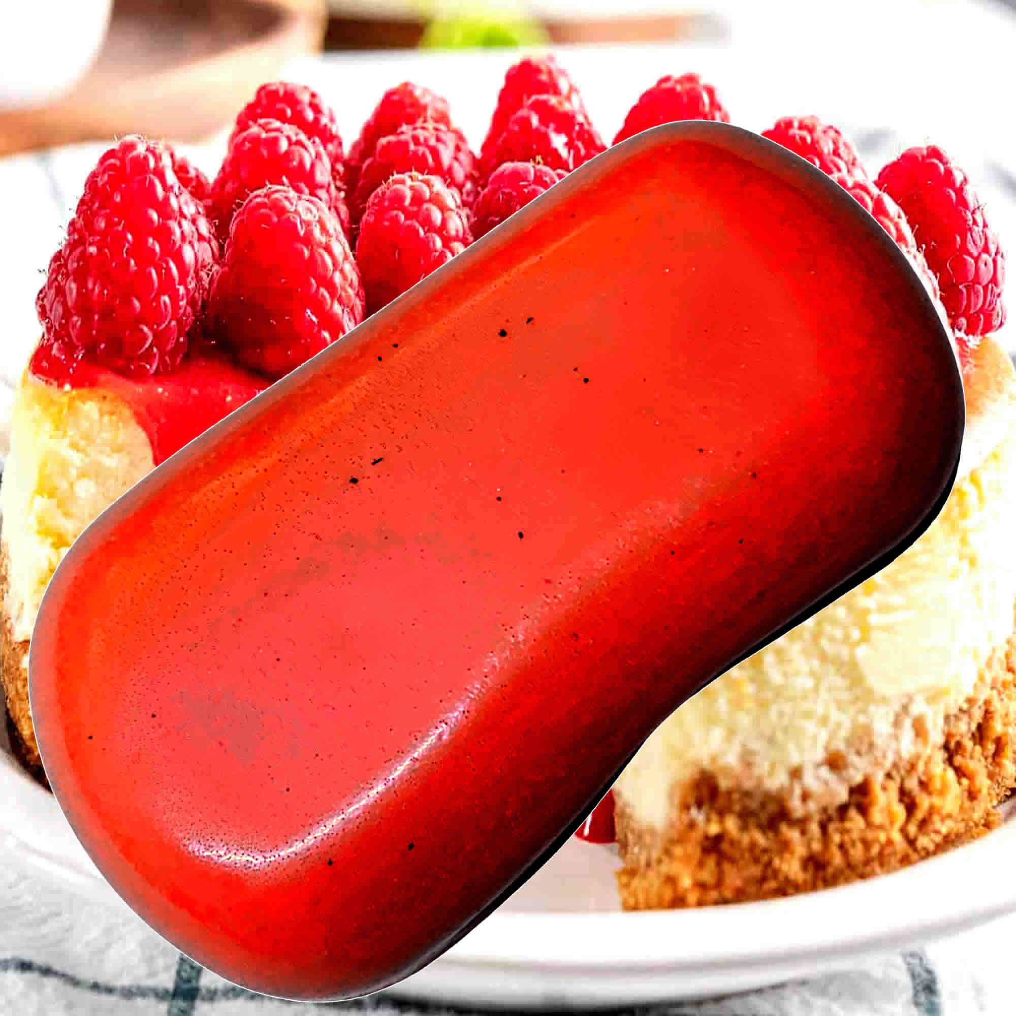 Raspberry Cheesecake Vegan Soap Bars Plant-Based Cruelty-Free Handcrafted