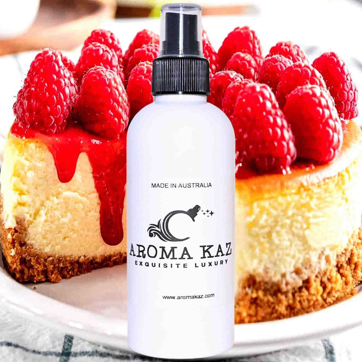Raspberry Cheesecake Car Air Freshener Spray – Plant-Based, Vegan, Cruelty-Free & Pet Safe