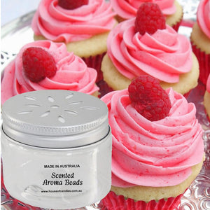 Raspberry Cream Cupcakes Scented Aroma Beads Room/Car Air Freshener