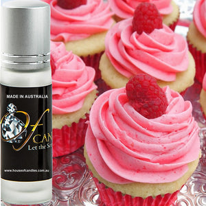 Raspberry Cream Cupcakes Perfume Roll On Fragrance Oil