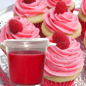 Raspberry Cream Cupcakes Eco Soy Shot Pot Candle Wax Melts