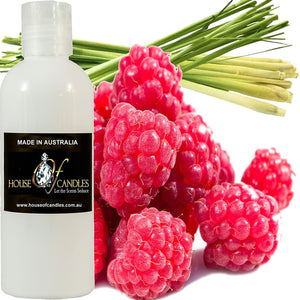 Raspberry Lemongrass Scented Bath Body Massage Oil