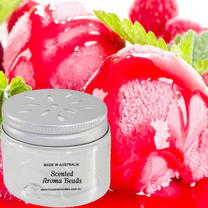 Red Raspberries & Vanilla Scented Aroma Beads Room/Car Air Freshener