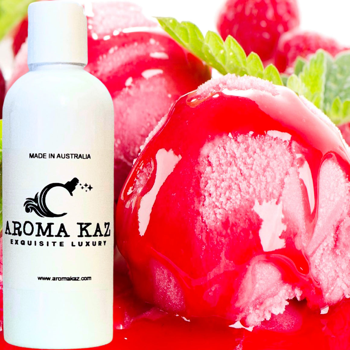 Red Raspberry Vanilla Scented Body Wash/Shower Gel