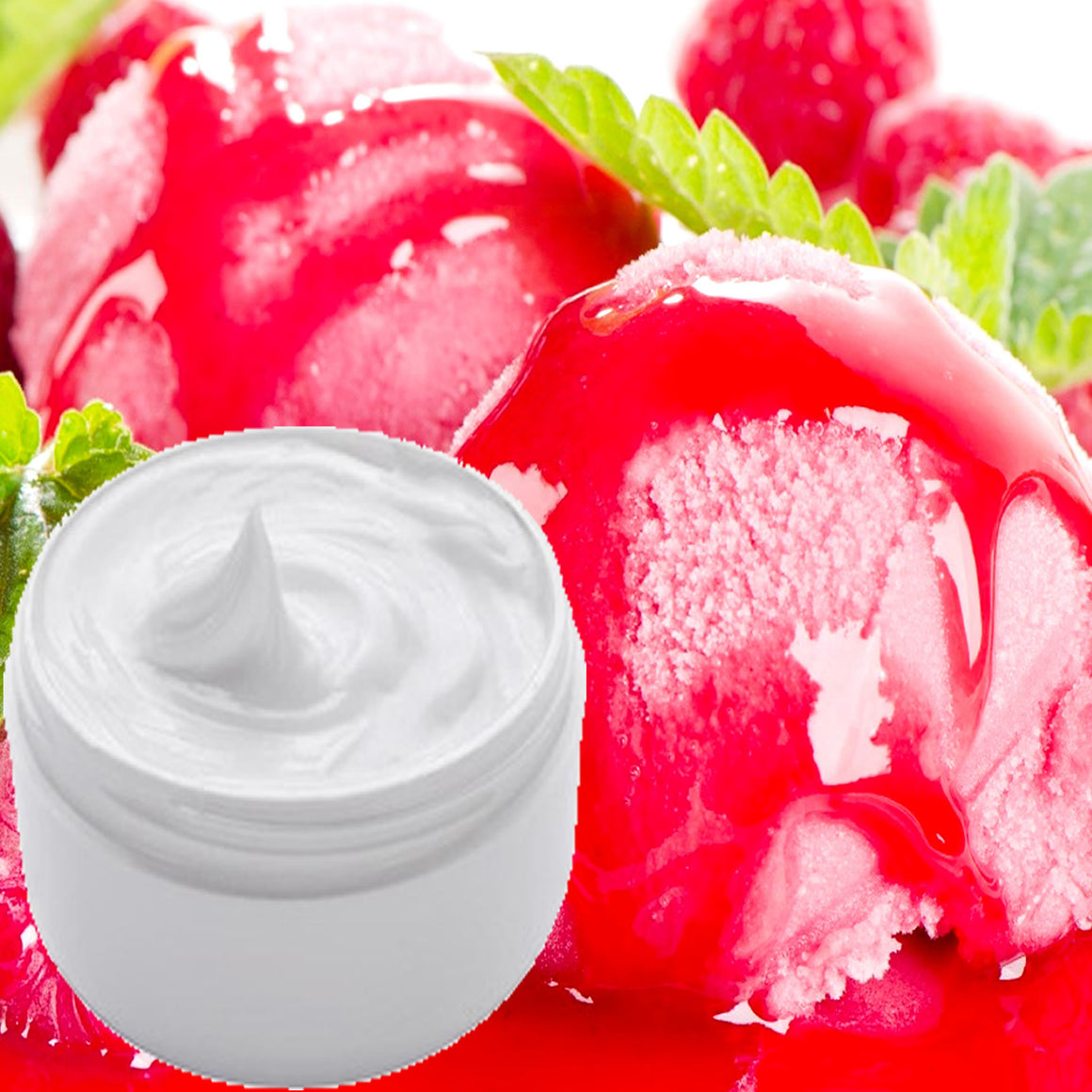 Red Raspberry Vanilla Scented Body/Hand Cream Moisturiser