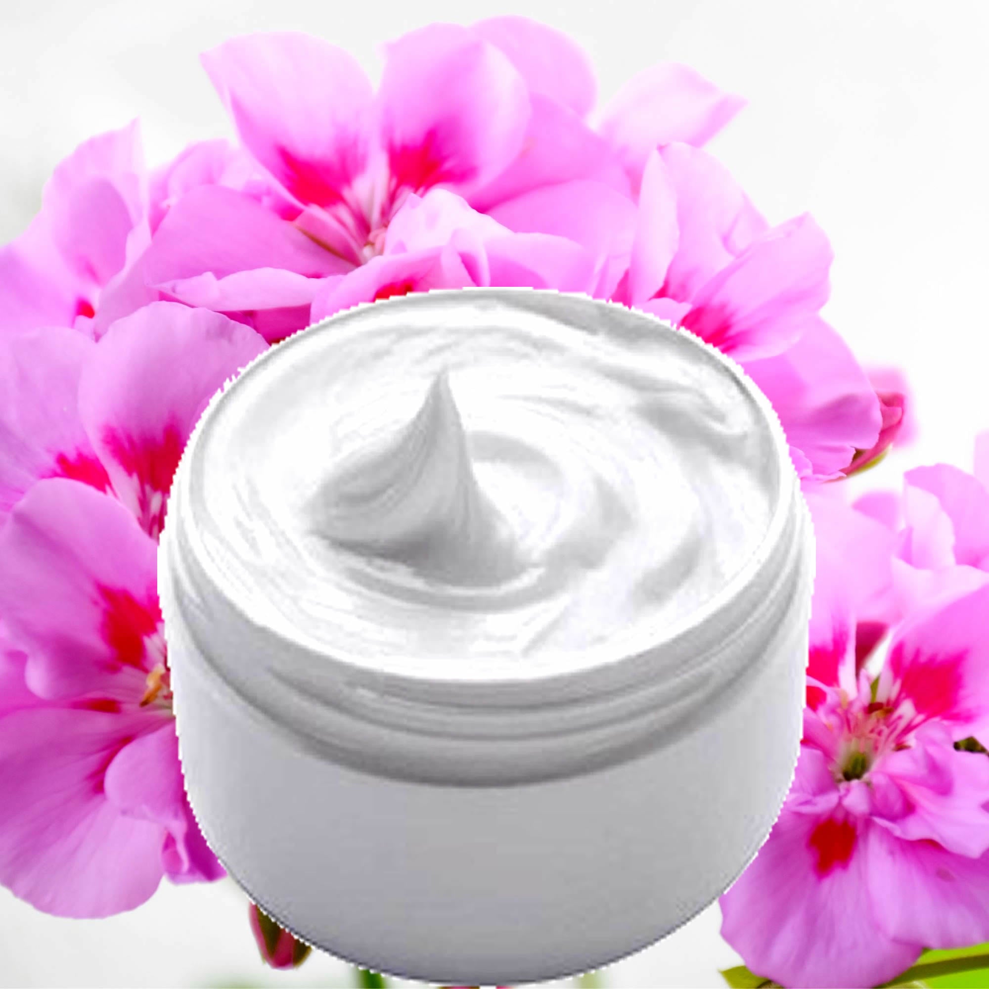 Rose Geranium Body & Hand Cream Vegan Cruelty-Free Moisturiser