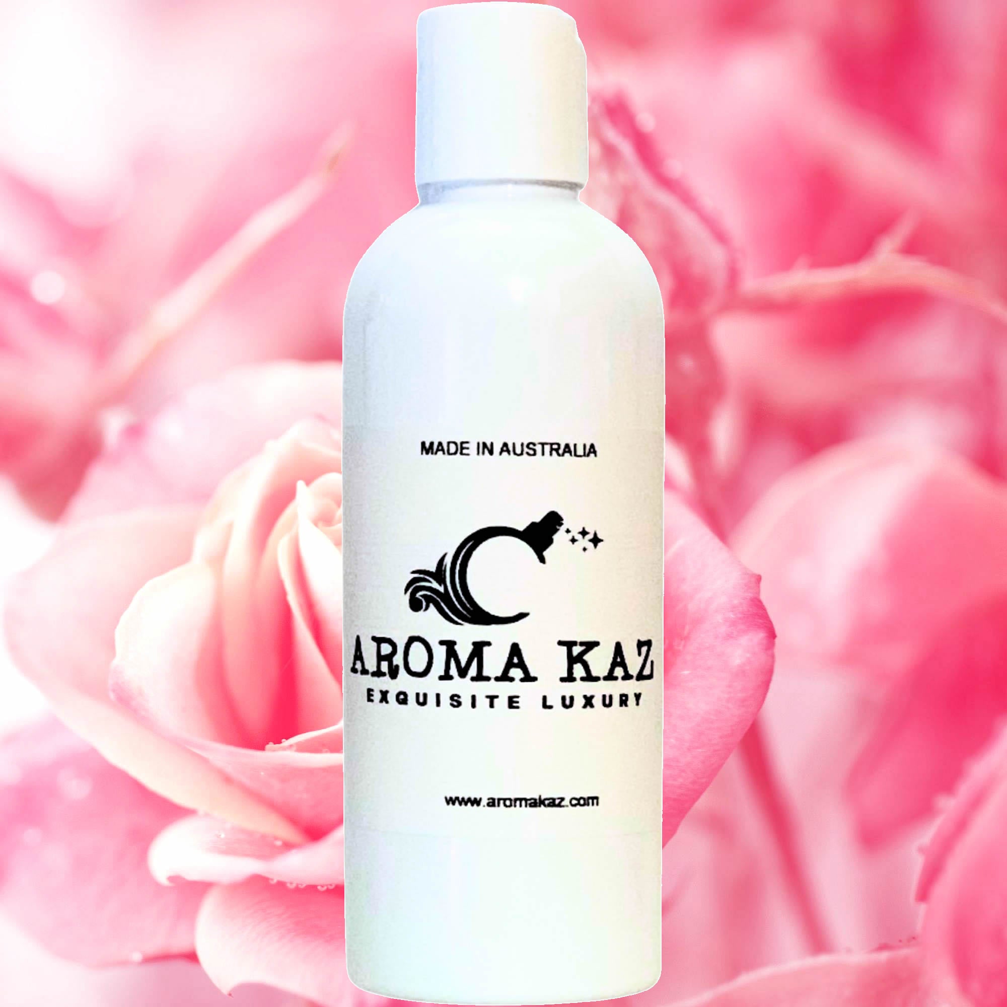 Rose Musk Body Massage Oil – vegan, cruelty-free, plant-based hydrating oil with romantic rose and smooth sensual musk, handmade in Australia.
