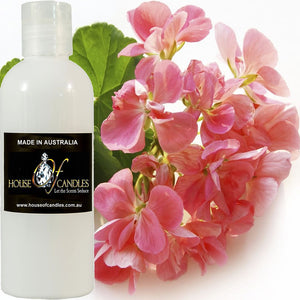 Rose Geranium Scented Bath Body Massage Oil