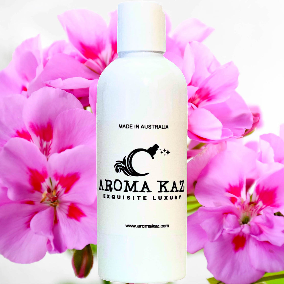 Rose Geranium Bath/Body/Massage Oil Vegan Plant-Based Moisturiser