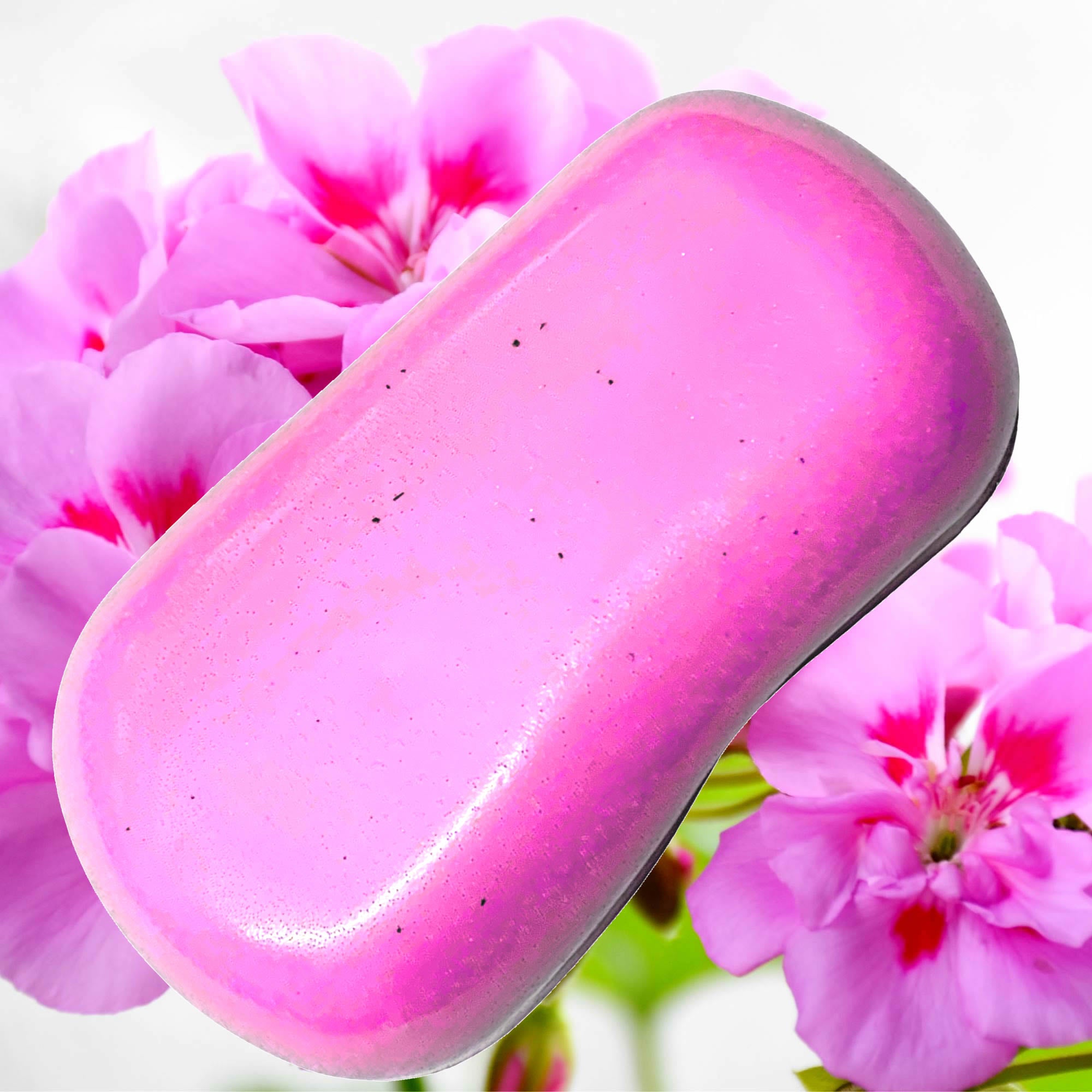 Rose Geranium Vegan Soap Bars Plant-Based Cruelty-Free Handcrafted