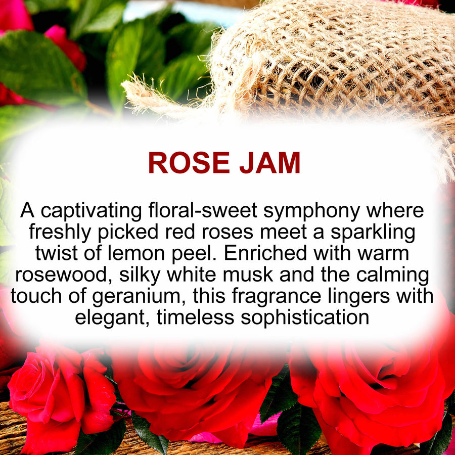 Rose Jam Eco Soy Votive Candles – Clean Burn, Plant-Based, Vegan & Pet Safe