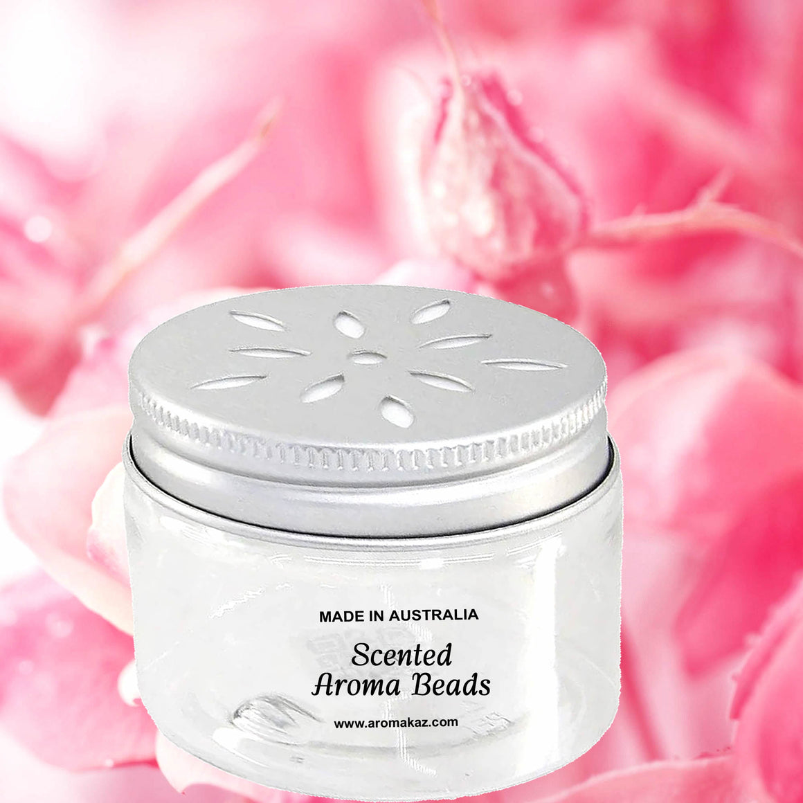 Rose Musk Air Freshener Aroma Beads - Room, Car, Pantry, Pet Areas, Linen