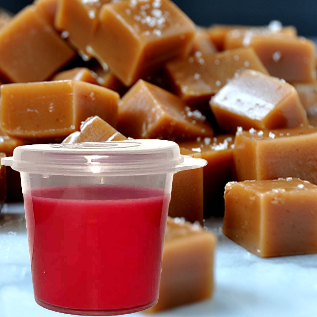 Salted Caramels Eco Soy Shot Pot Candle Wax Melts