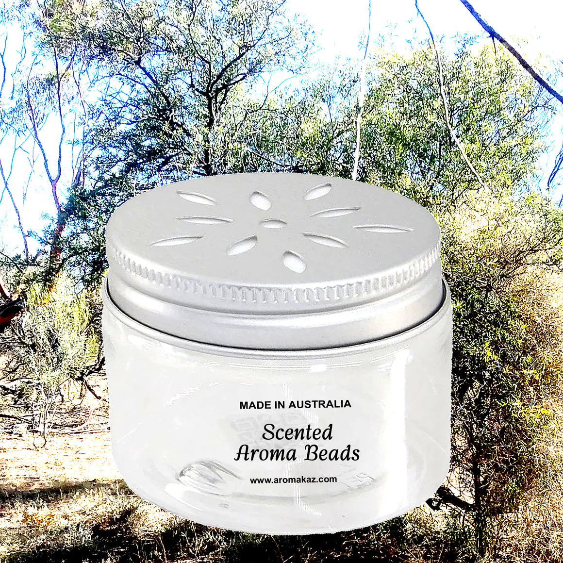 Sandalwood Citronella Air Freshener Aroma Beads - Room, Car, Pantry, Pet Areas, Linen