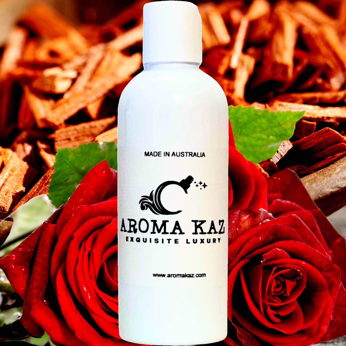 Sandalwood Rose Body Wash/Shower Gel/Bubble Bath Plant Based Vegan Cruelty Free