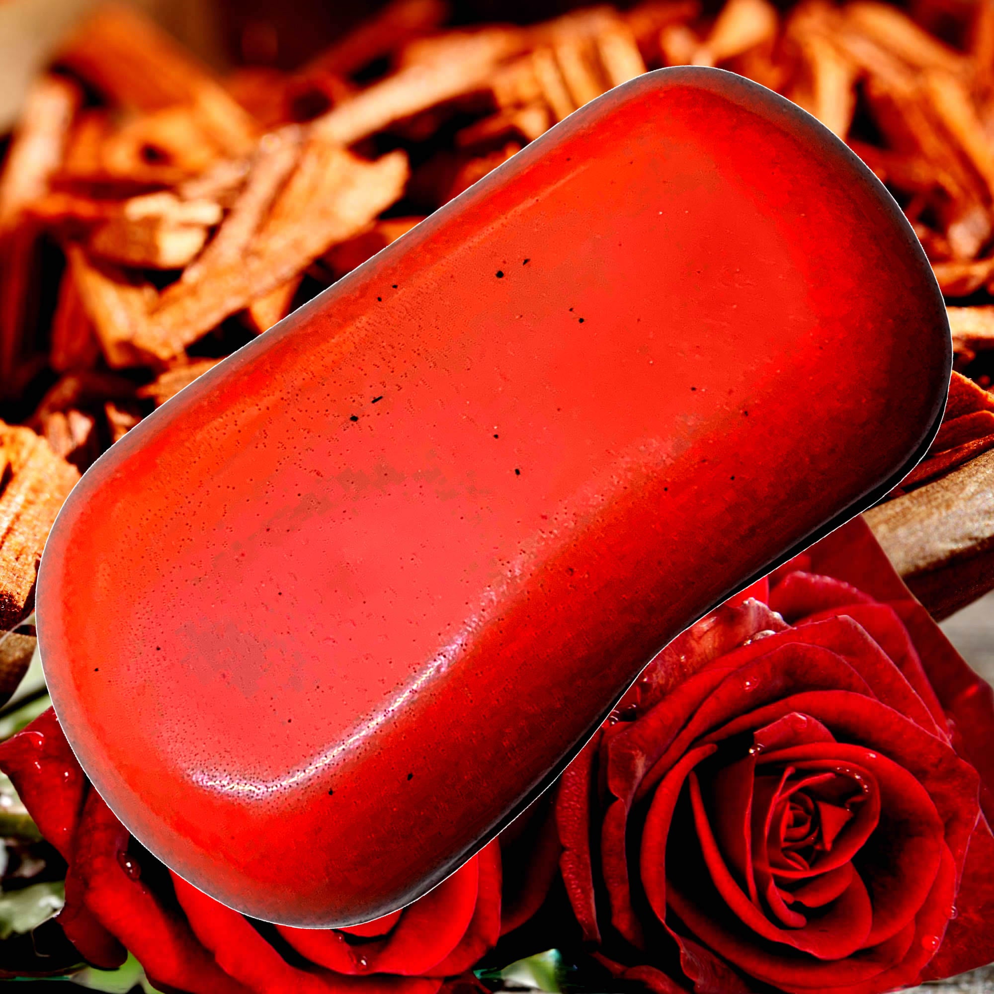 Sandalwood Rose Vegan Soap Bars Plant-Based Cruelty-Free Handcrafted