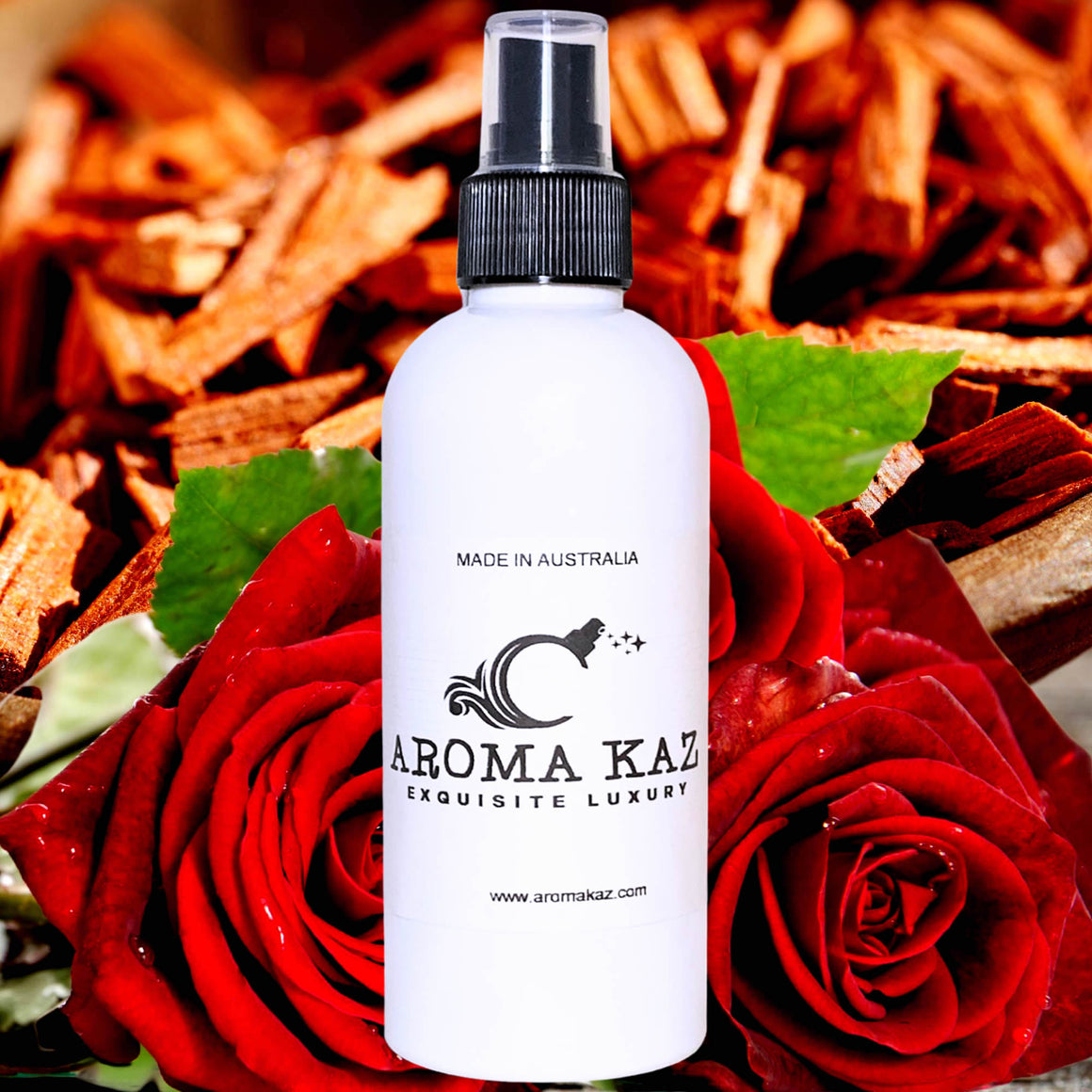 Sandalwood Rose Room/Linen Spray Plant-Based Vegan Cruelty-Free Pet Safe