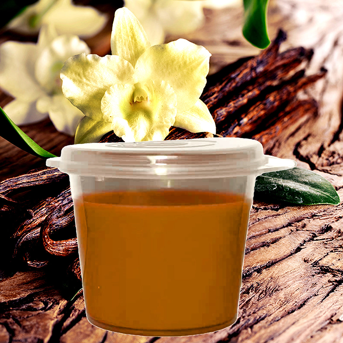 Sandalwood Vanilla Musk Soy Candle Melt Shot Pots – Plant-Based, Vegan, Cruelty-Free, Hand-Poured