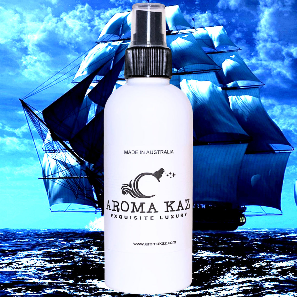 Sea Spice For Men Body Spray Mist – vegan, cruelty-free body spray featuring fresh marine spices and masculine oceanic notes, handmade in Australia.