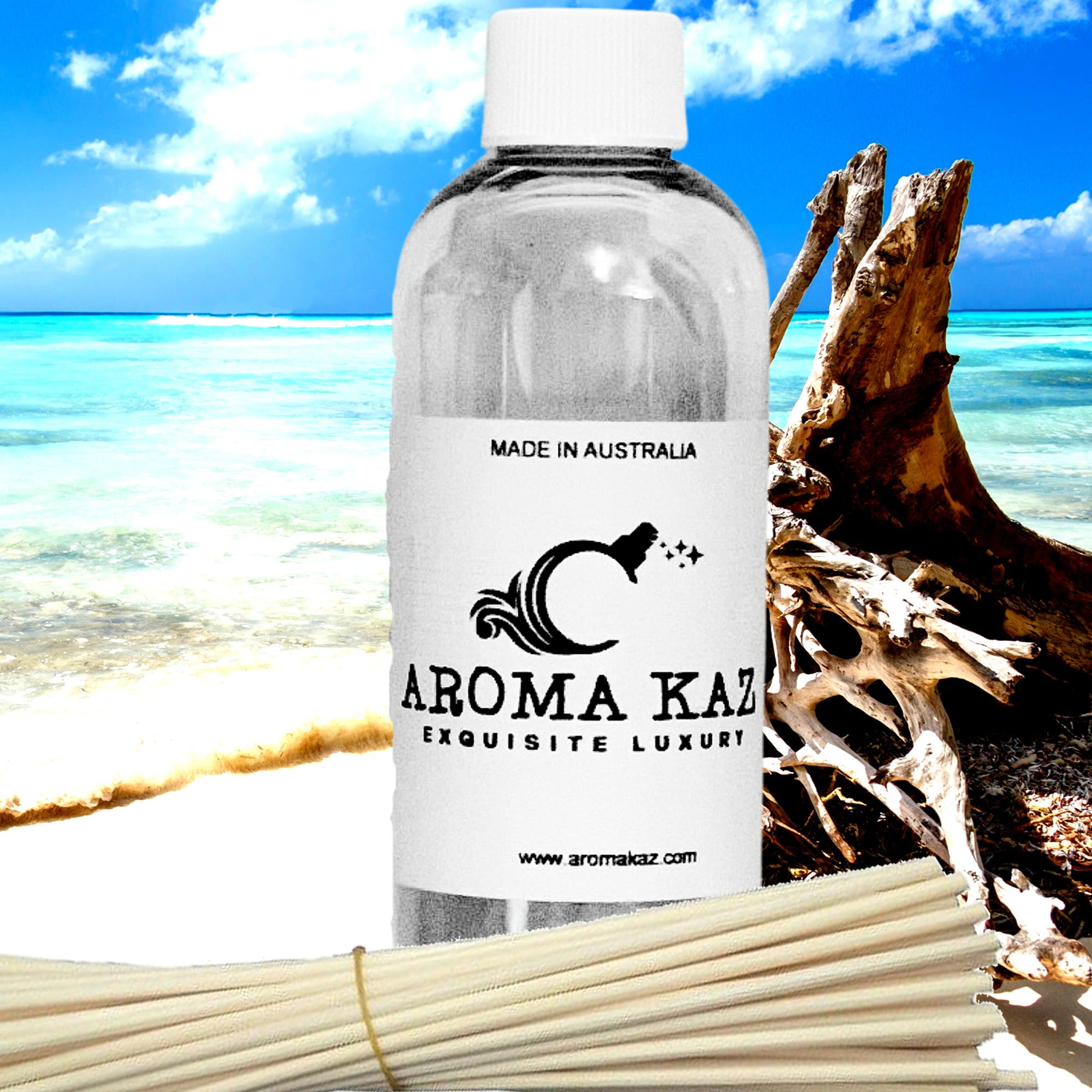 Sea Foam & Balsam Diffuser Fragrance Oil with Reeds – Vegan Cruelty-Free Home Aroma