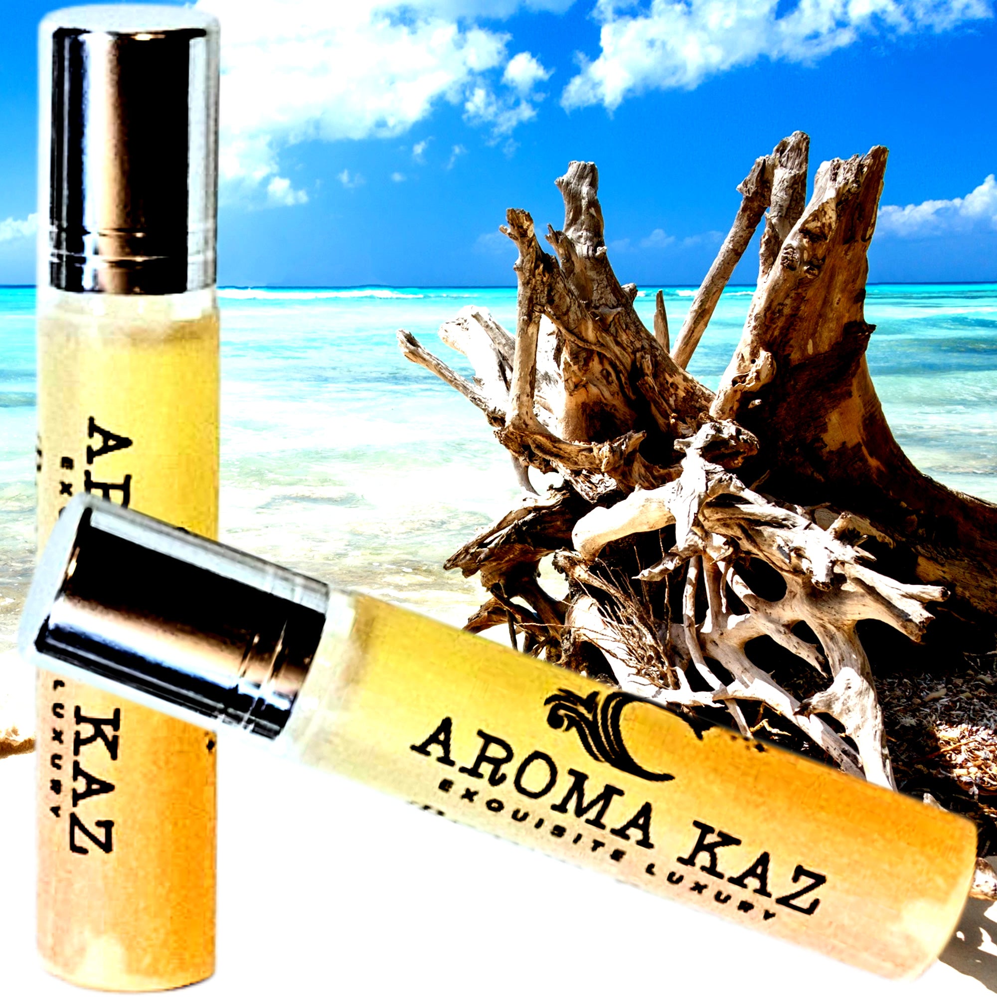 Sea Foam & Balsam Roll-On Fragrance Plant-Based Vegan Cruelty Free