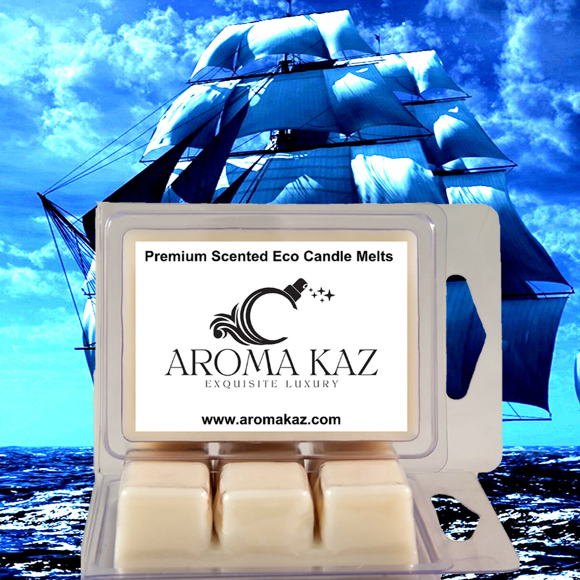 Sea Spice For Men Soy Wax Melts – Hand-Poured, Plant-Based & Vegan