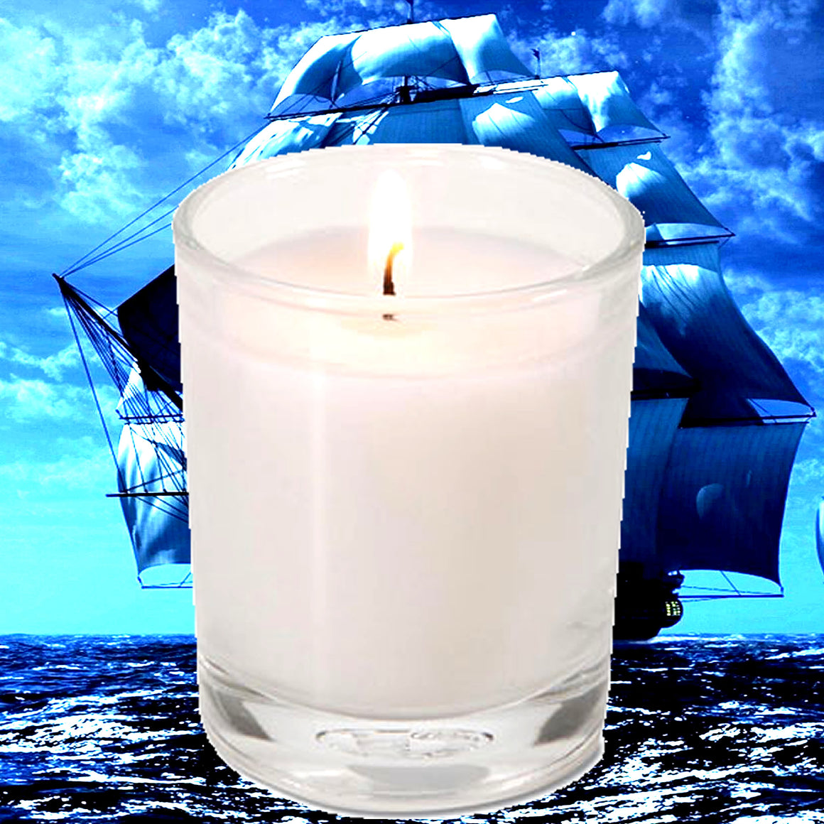 Sea Spice For Men Eco Soy Votive Candles – Clean Burn, Plant-Based, Vegan & Pet Safe