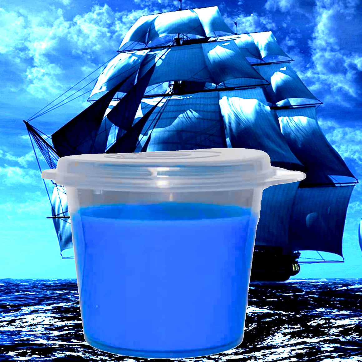 Sea Spice For Men Soy Candle Melt Shot Pots – Plant-Based, Vegan, Cruelty-Free, Hand-Poured