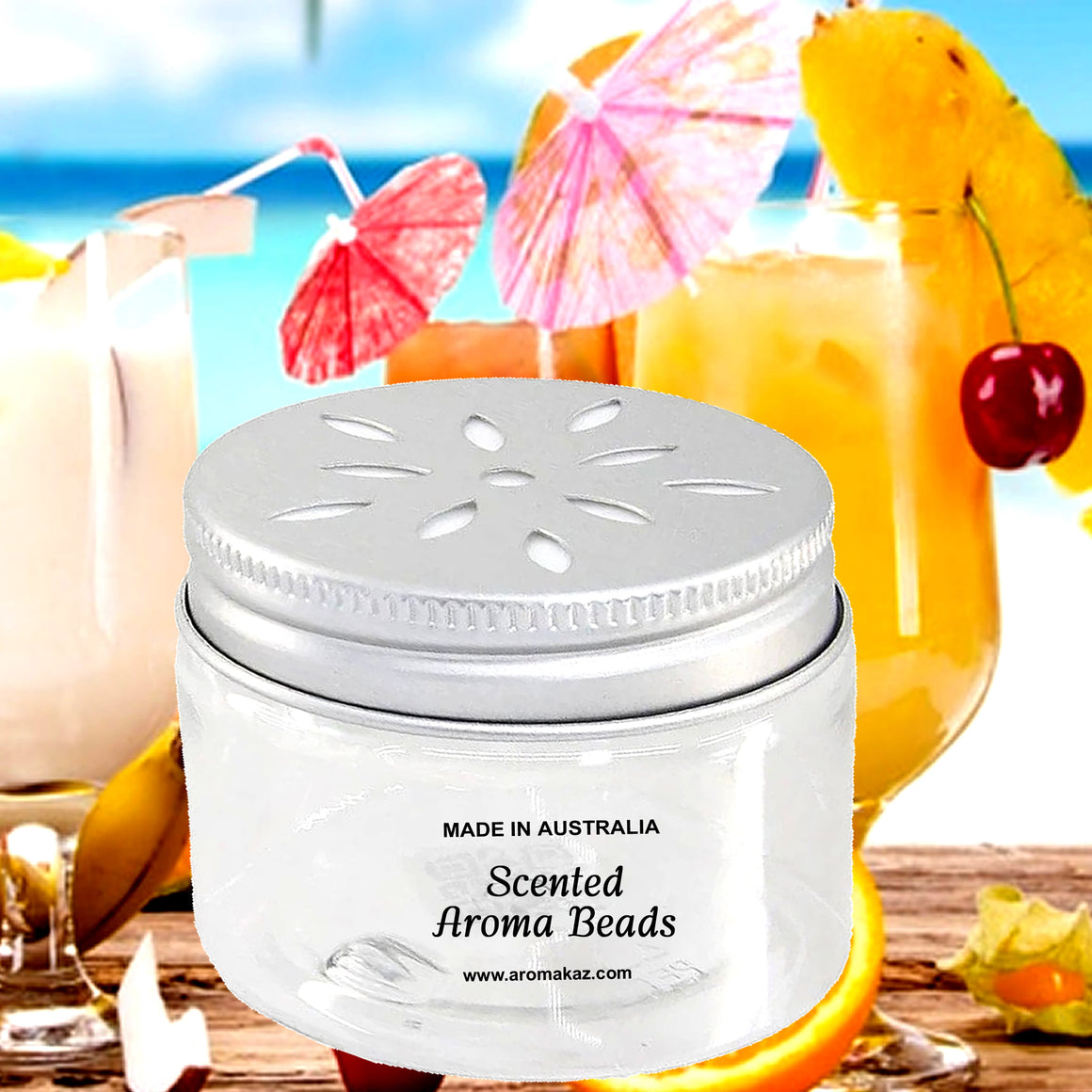 Sex On The Beach Air Freshener Aroma Beads - Room, Car, Pantry, Pet Areas, Linen