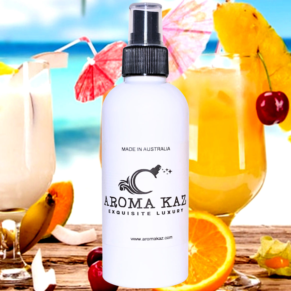 Sex On The Beach Car Air Freshener Spray – Plant-Based, Vegan, Cruelty-Free & Pet Safe