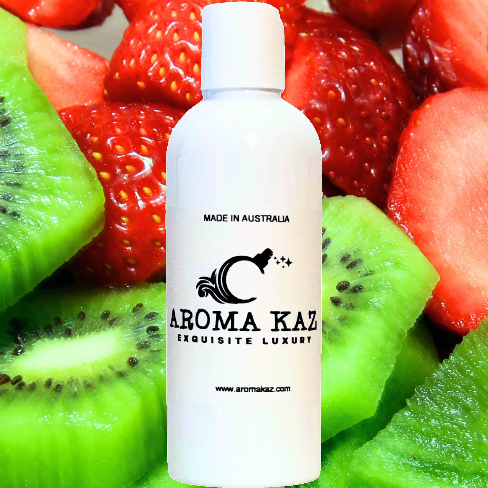 Strawberries & Kiwi Fruit Bath/Body/Massage Oil Vegan Plant-Based Moisturiser