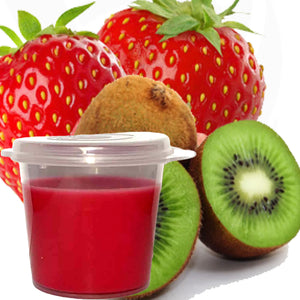 Strawberries & Kiwi Fruit Eco Soy Shot Pot Candle Melts