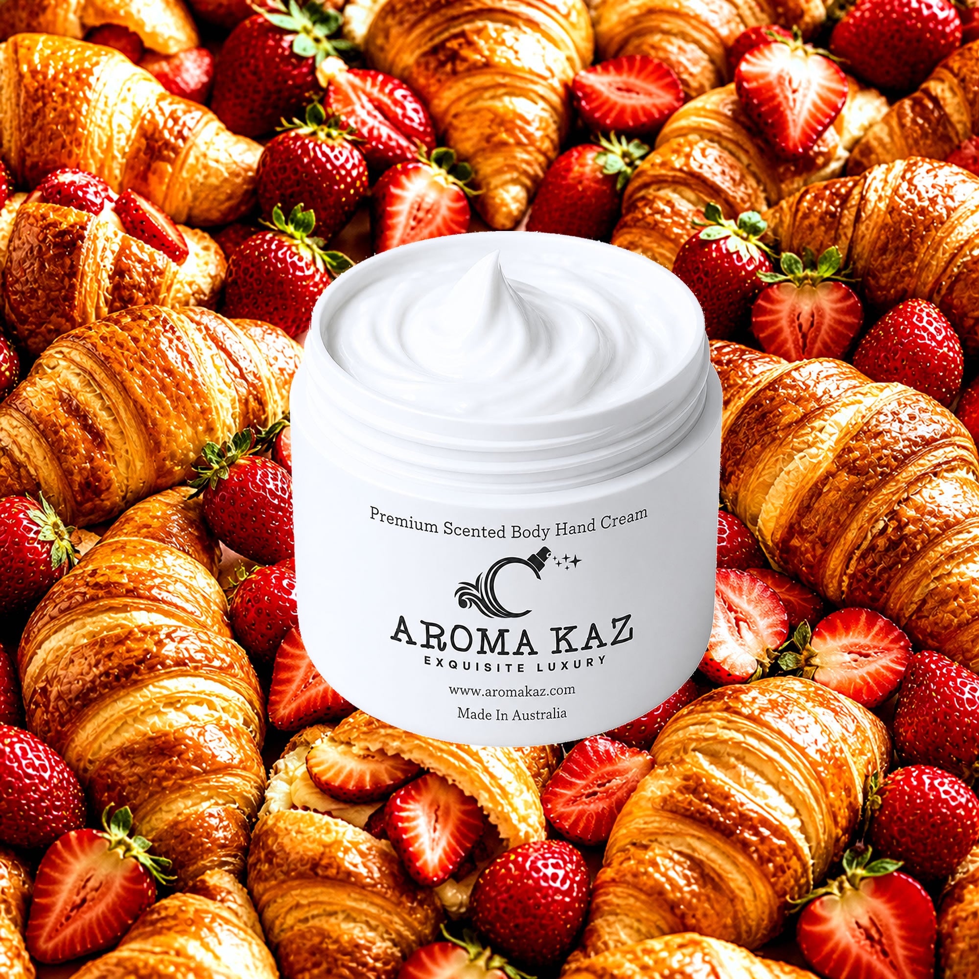 Strawberry Croissants Body & Hand Cream