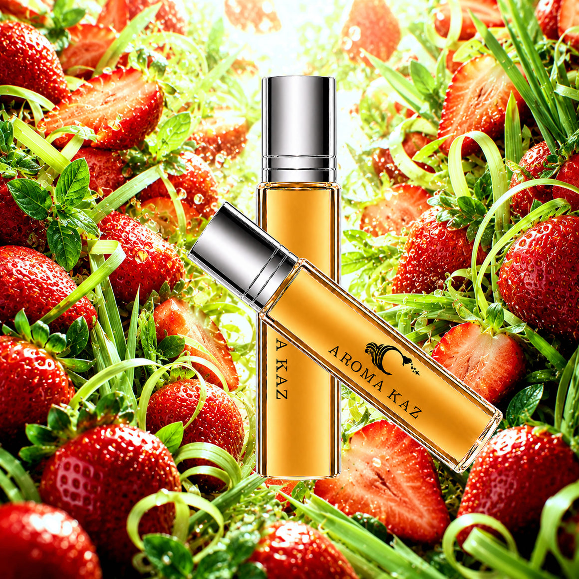 Strawberry Lemongrass Fragrance Oil Roll-On
