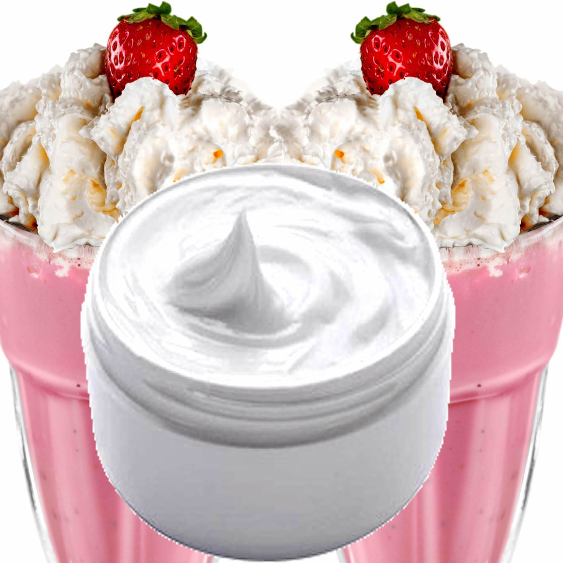 Strawberry Milkshake Body & Hand Cream Vegan Cruelty-Free Moisturiser