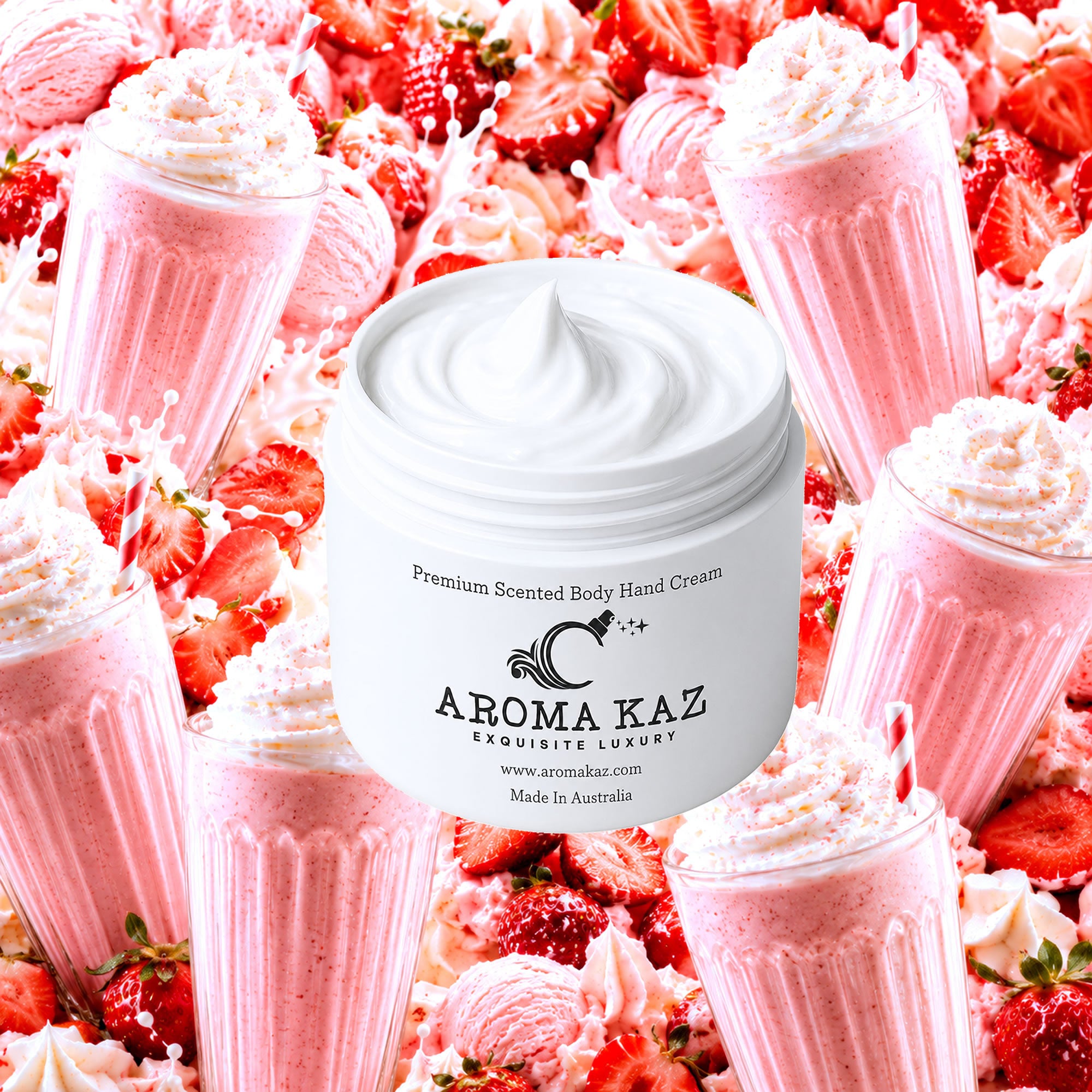 Strawberry Milkshake Body & Hand Cream