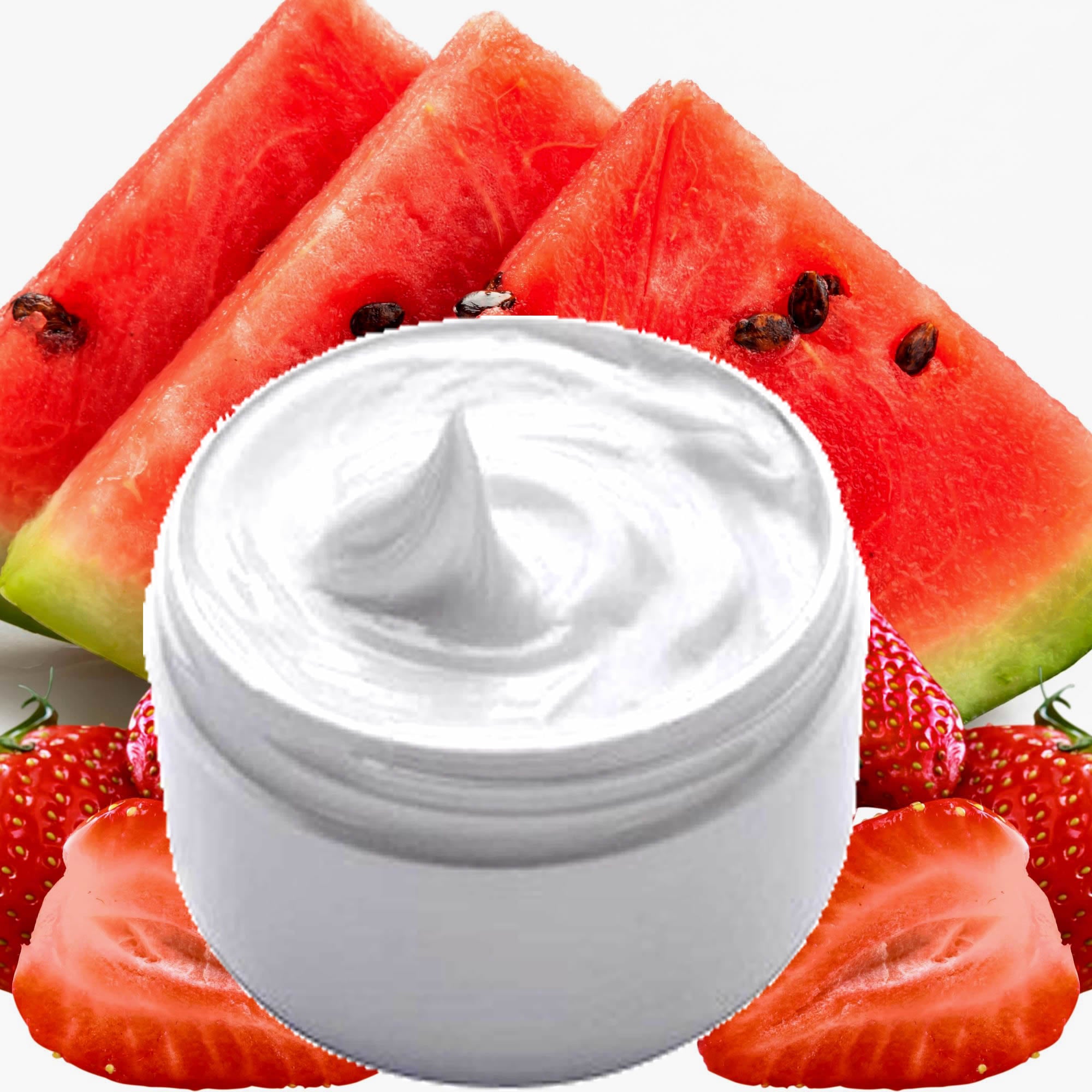 Strawberry Watermelon Body & Hand Cream Vegan Cruelty-Free Moisturiser