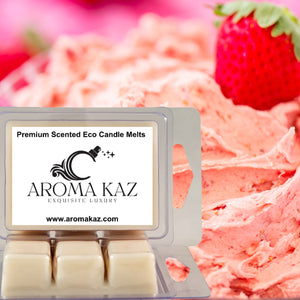 Strawberry Buttercream Eco Soy Candle Wax Melts Clam Packs