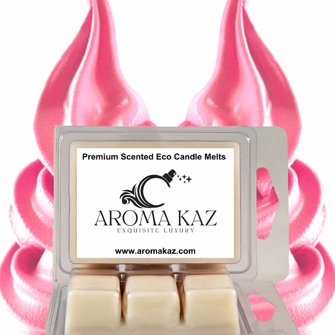 Strawberry Buttercream Soy Wax Melts – Hand-Poured, Plant-Based & Vegan