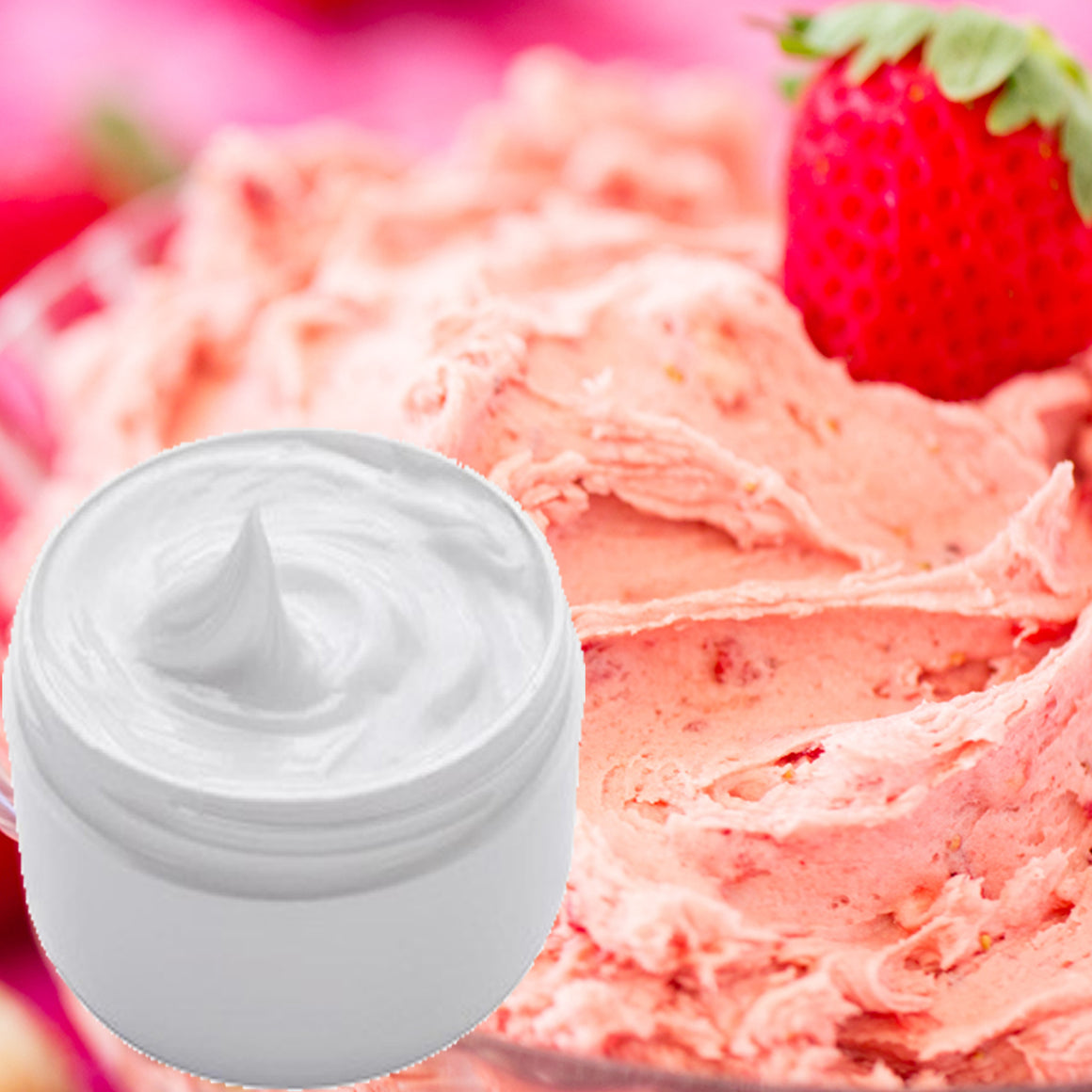 Strawberry Buttercream Scented Body/Hand Cream Moisturiser