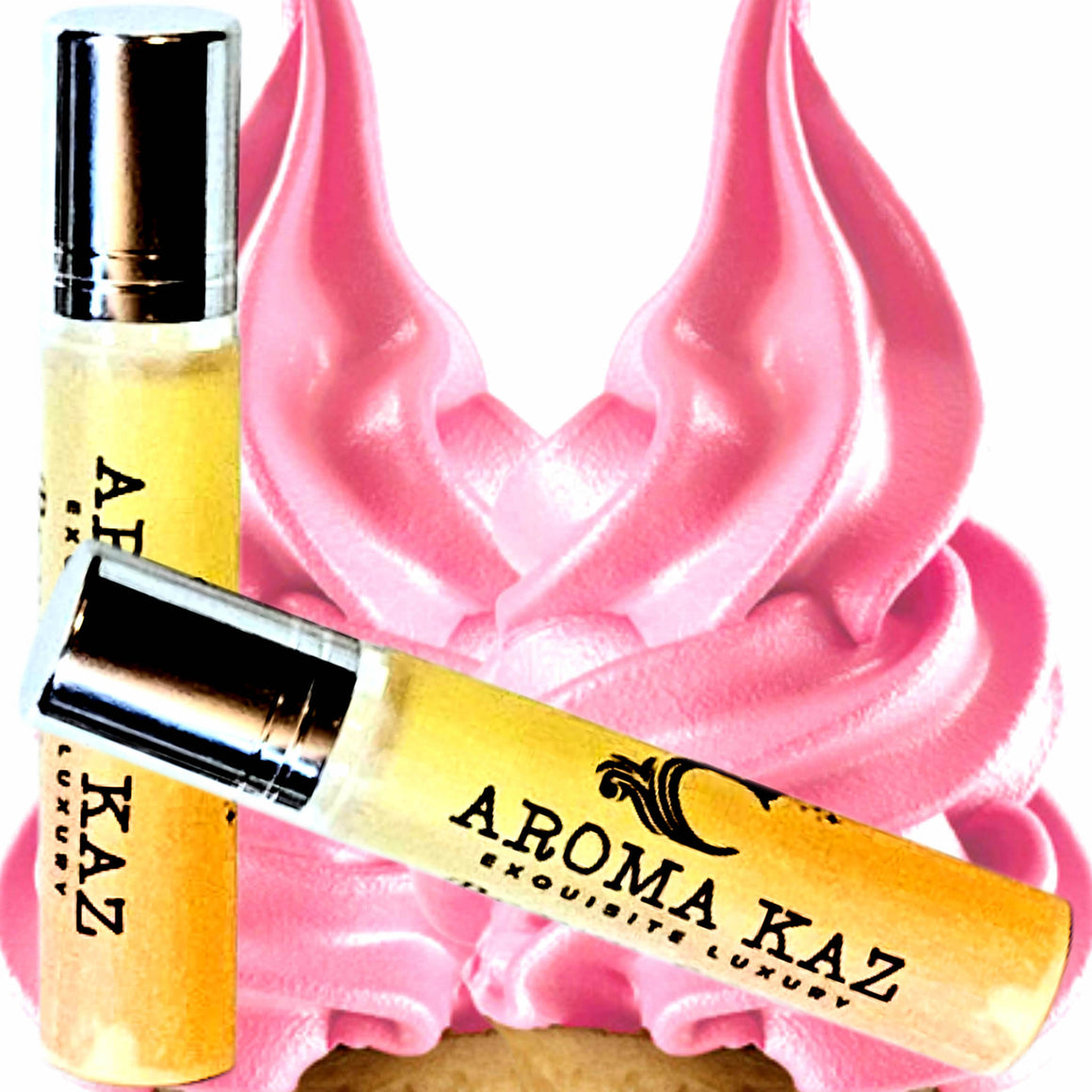 Strawberry Buttercream Roll-On Perfume Plant-Based Vegan Cruelty Free