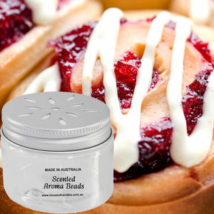 Strawberry Cinnamon Buns Scented Aroma Beads Room/Car Air Freshener