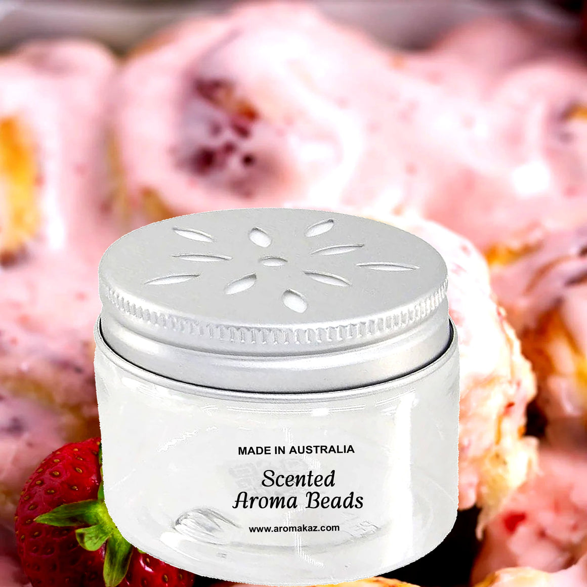 Strawberry Cinnamon Buns Aroma Beads Room/Linen/Car Air Freshener