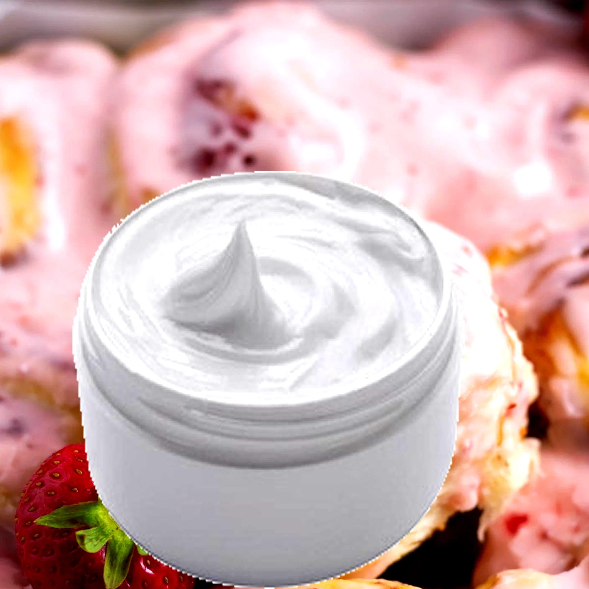Strawberry Cinnamon Buns Body & Hand Cream Vegan Cruelty-Free Moisturiser