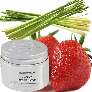 Strawberry Lemongrass Scented Aroma Beads Room/Car Air Freshener