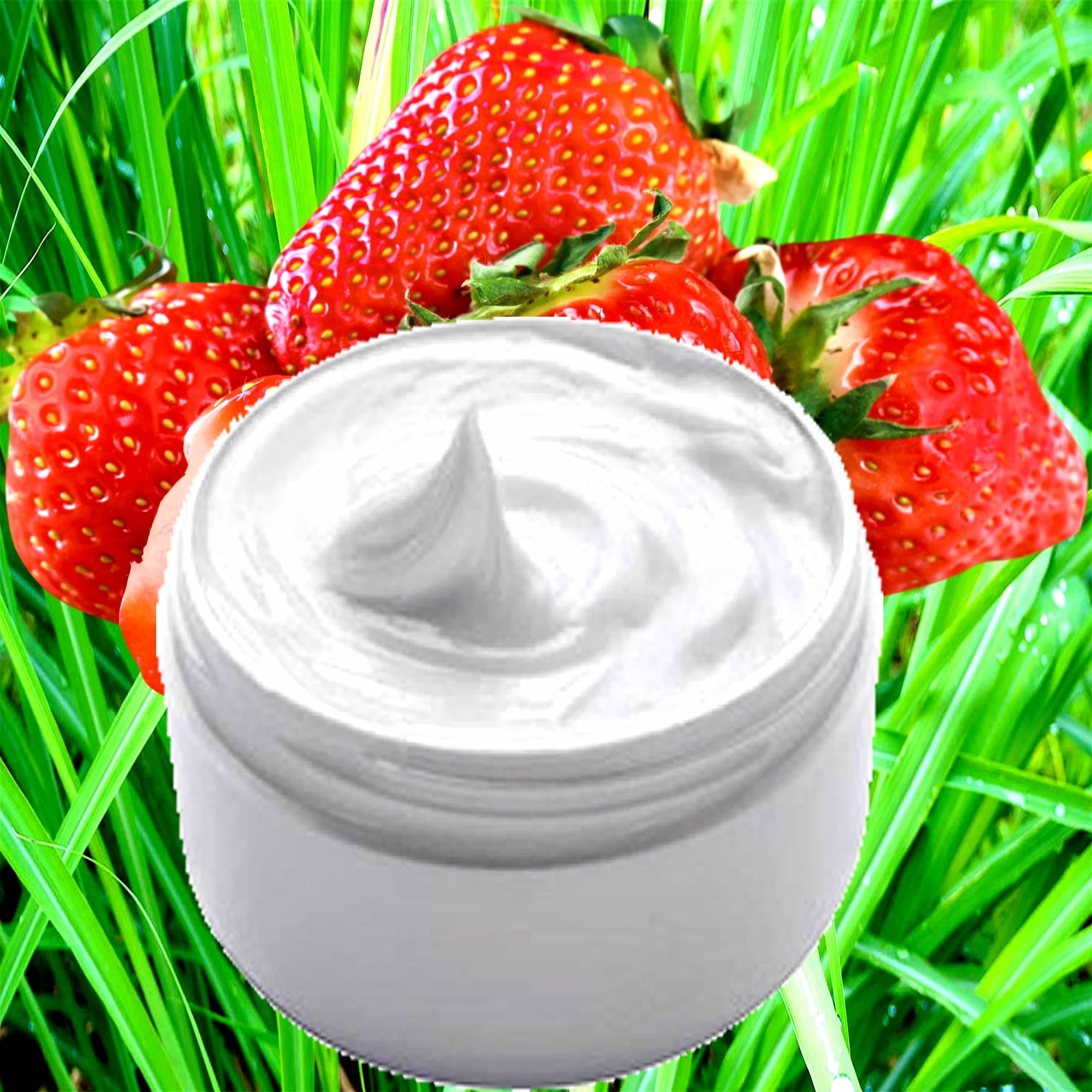 Strawberry Lemongrass Body & Hand Cream Vegan Cruelty-Free Moisturiser