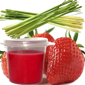 Strawberry Lemongrass Eco Soy Shot Pot Candle Melts