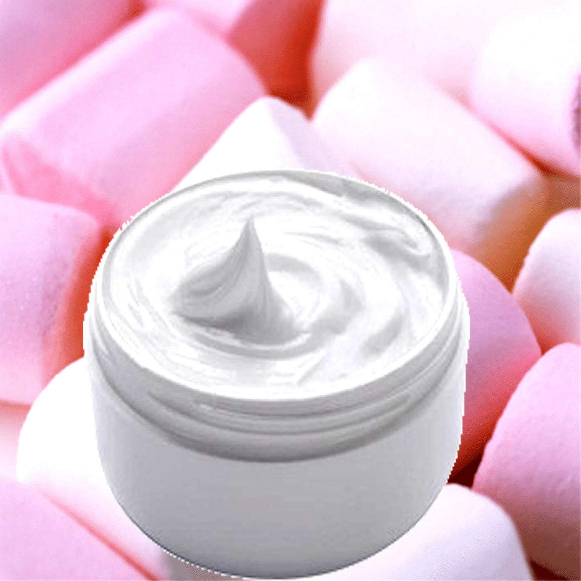 Strawberry Marshmallows Hydrating vegan body and hand cream moisturizer. Handmade in Australia, cruelty free, long-lasting fragrance, perfect for all skin types and ideal as a gift for men or women.