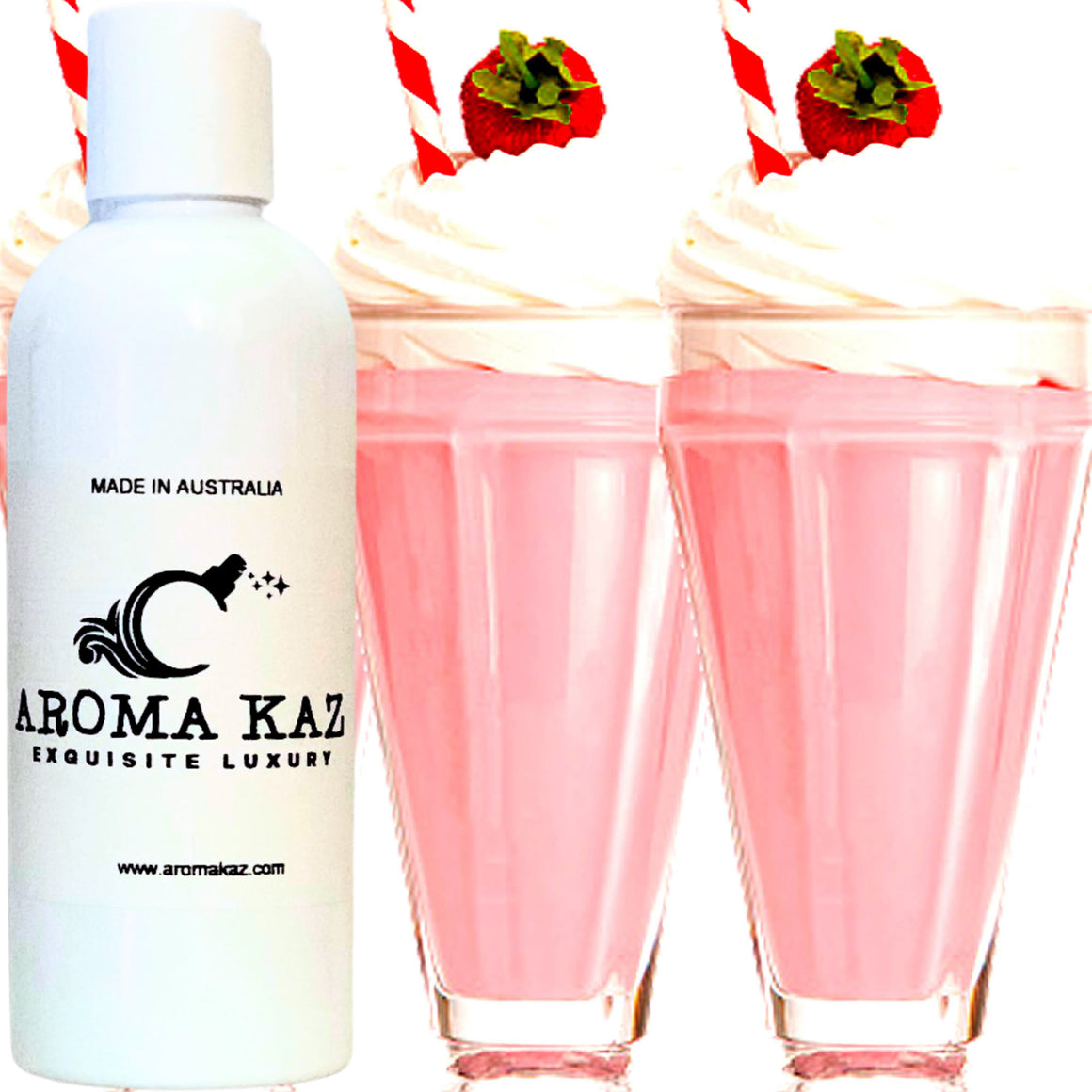 Strawberry Milkshake Scented Body Wash/Shower Gel