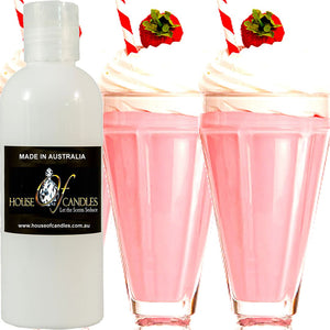 Strawberry Milkshake Scented Bath Body Massage Oil